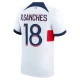 R.Sanches #18 Fotbalové Dresy Paris Saint-Germain PSG 2023-24 Venkovní Dres Mužské