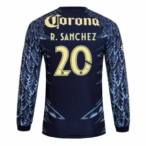 R. SANCHEZ #20 Fotbalové Dresy Club América 2025-26 Venkovní Dres Mužské Dlouhý Rukáv