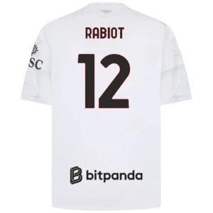 Rabiot #12 Fotbalové Dresy AC Milan 2026-27 Venkovní Dres Mužské
