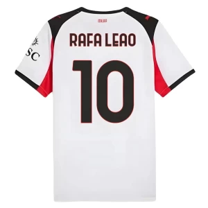 Rafa Leao #10 Fotbalové Dresy AC Milan 2025-26 Venkovní Dres Mužské