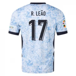 Rafael Leão #17 Fotbalové Dresy Portugalsko Mistrovství Evropy 2024 Venkovní Dres Mužské