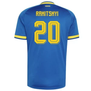 Rakitskyi #20 Fotbalové Dresy Ukrajina 2026 Venkovní Dres Mužské
