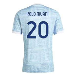 Randal Kolo Muani #20 Fotbalové Dresy Juventus FC 2025-26 Venkovní Dres Mužské