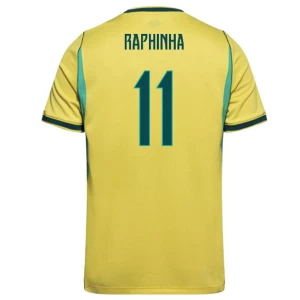 Raphinha #11 Fotbalové Dresy Brazílie Mistrovství Světa 2026 Domácí Dres Mužské