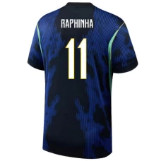 Raphinha #11 Fotbalové Dresy Brazílie Mistrovství Světa 2026 Venkovní Dres Mužské