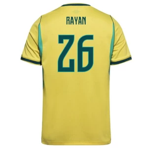 Rayan #26 Fotbalové Dresy Brazílie Mistrovství Světa 2026 Domácí Dres Mužské