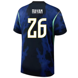 Rayan #26 Fotbalové Dresy Brazílie Mistrovství Světa 2026 Venkovní Dres Mužské