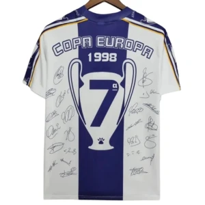 Real Madrid Champions League Final Retro Dres 1997-98 Domácí Mužské