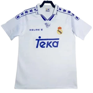 Real Madrid Retro Dres 1995-96 Domácí Mužské