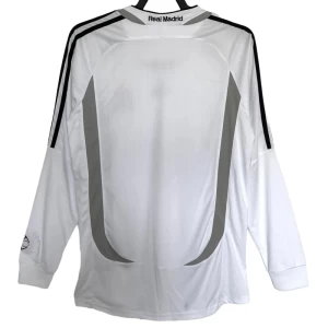 Real Madrid Retro Dres 2006-07 Domácí Mužské Dlouhý Rukáv