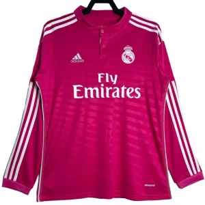 Real Madrid Retro Dres 2014-15 Venkovní Mužské Dlouhý Rukáv
