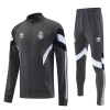 Real Madrid Tréninkový Bunda Komplety 2025-26 Šedá