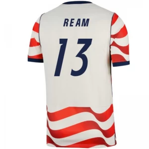 Ream #13 Fotbalové Dresy Spojené Státy Americké Mistrovství Světa 2026 Domácí Dres Mužské