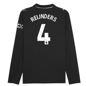 Reijnders #4 Fotbalové Dresy Manchester City 2025-26 Venkovní Dres Mužské Dlouhý Rukáv