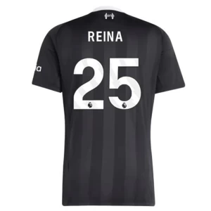 Reine #25 Fotbalové Dresy Liverpool FC 2025-26 Brankářský Venkovní Dres Mužské