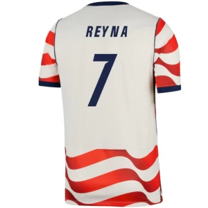 Reyna #7 Fotbalové Dresy Spojené Státy Americké Mistrovství Světa 2026 Domácí Dres Mužské