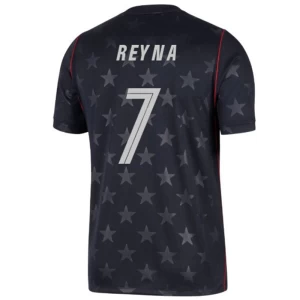 Reyna #7 Fotbalové Dresy Spojené Státy Americké Mistrovství Světa 2026 Venkovní Dres Mužské