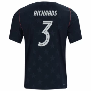 Richards #3 Fotbalové Dresy Spojené Státy Americké Mistrovství Světa 2026 Venkovní Dres Mužské