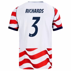 Richards3 Fotbalové Dresy Spojené Státy Americké Mistrovství Světa 2026 Domácí Dres Mužské