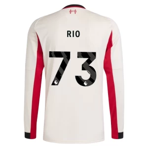 Rio #73 Fotbalové Dresy Liverpool FC 2025-26 Venkovní Dres Mužské Dlouhý Rukáv