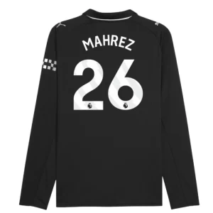 Riyad Mahrez #26 Fotbalové Dresy Manchester City 2025-26 Venkovní Dres Mužské Dlouhý Rukáv
