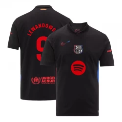 Robert Lewandowski #9 Fotbalové Dresy FC Barcelona 2024-25 New Spotify Logo Venkovní Dres Mužské