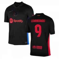 Robert Lewandowski #9 Fotbalové Dresy FC Barcelona 2024-25 UCL Venkovní Dres Mužské