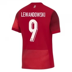 Robert Lewandowski #9 Fotbalové Dresy Polsko Mistrovství Evropy 2024 Venkovní Dres Mužské
