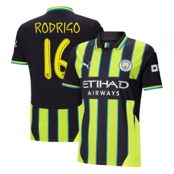 Rodrigo #16 Fotbalové Dresy Manchester City 2024-25 UCL Venkovní Dres Mužské
