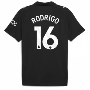 Rodrigo #16 Fotbalové Dresy Manchester City 2025-26 Venkovní Dres Mužské