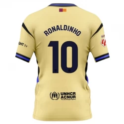 Ronaldinho Gaúcho #10 Fotbalové Dresy FC Barcelona 2025-26 Venkovní Dres Mužské