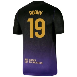 Roony #19 Fotbalové Dresy FC Barcelona 2026-27 Venkovní Dres Mužské