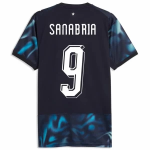 Sanabria #9 Fotbalové Dresy Paraguay Mistrovství Světa 2026 Venkovní Dres Mužské
