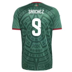 Sanchez #9 Fotbalové Dresy Mexiko Mistrovství Světa 2026 Domácí Dres Mužské