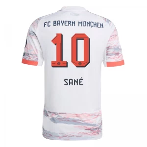 Sane #10 Fotbalové Dresy FC Bayern München 2025-26 Venkovní Dres Mužské