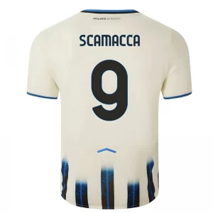 Scamacca #9 Fotbalové Dresy Atalanta BC 2025-26 Venkovní Dres Mužské