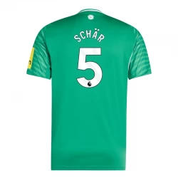 Schar #5 Fotbalové Dresy Newcastle United 2025-26 Venkovní Dres Mužské