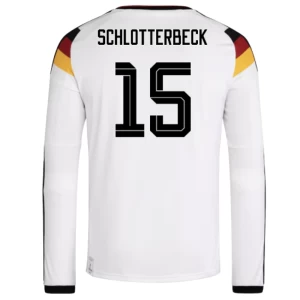 Schlotterbeck #15 Fotbalové Dresy Německo Mistrovství Světa 2026 Domácí Dres Mužské Dlouhý Rukáv