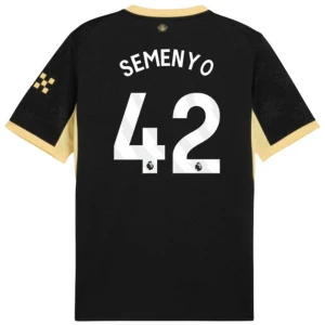Semenyo #42 Fotbalové Dresy Manchester City 2026-27 Venkovní Dres Mužské