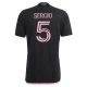 Sergio #5 Fotbalové Dresy Inter Miami CF 2024-25 Venkovní Dres Mužské