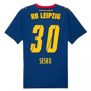 Sesko #30 Fotbalové Dresy RB Leipzig 2025-26 Venkovní Dres Mužské