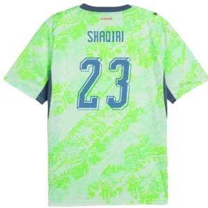 Shaqiri #23 Fotbalové Dresy Švýcarsko Mistrovství Světa 2026 Venkovní Dres Mužské