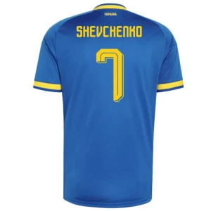 Shevchenko #7 Fotbalové Dresy Ukrajina 2026 Venkovní Dres Mužské