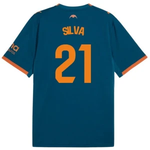 Silva #21 Fotbalové Dresy Valencia CF 2026-27 Venkovní Dres Mužské
