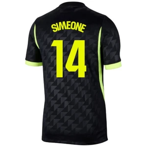 Simeone #14 Fotbalové Dresy Atlético Madrid 2026-27 Venkovní Dres Mužské