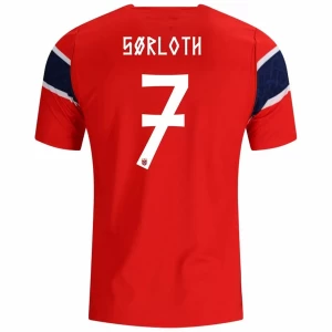 Sorloth #7 Fotbalové Dresy Norsko Mistrovství Světa 2026 Domácí Dres Mužské
