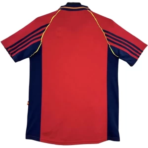 Španělsko Retro Dres 1998 Domácí Mužské