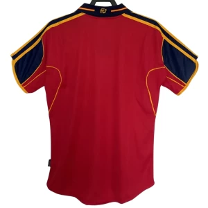 Španělsko Retro Dres 2000 Domácí Mužské