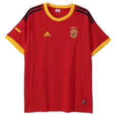 Španělsko Retro Dres 2002 Domácí Mužské