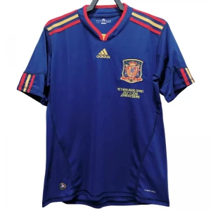 Španělsko Retro Dres 2010 Venkovní Mužské